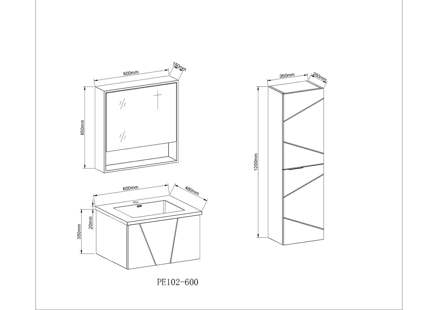 Azzurra Tall Unit