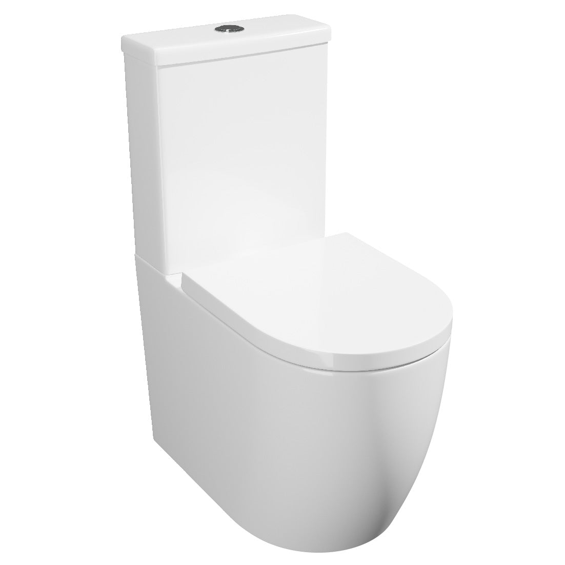 Genoa Round Comfort Height WC Unit.