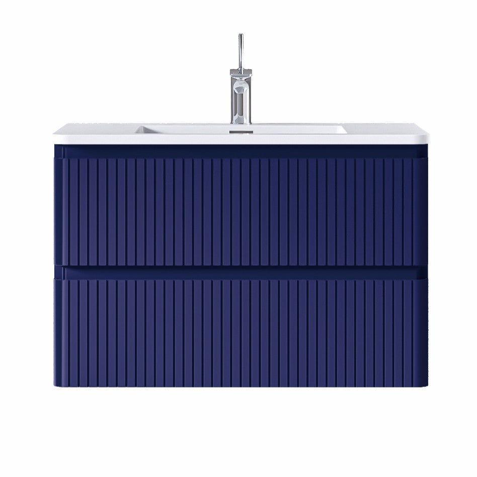 Mirabella Wall Hung Unit with Resin Basin