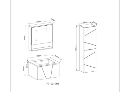 Azzurra Tall Unit