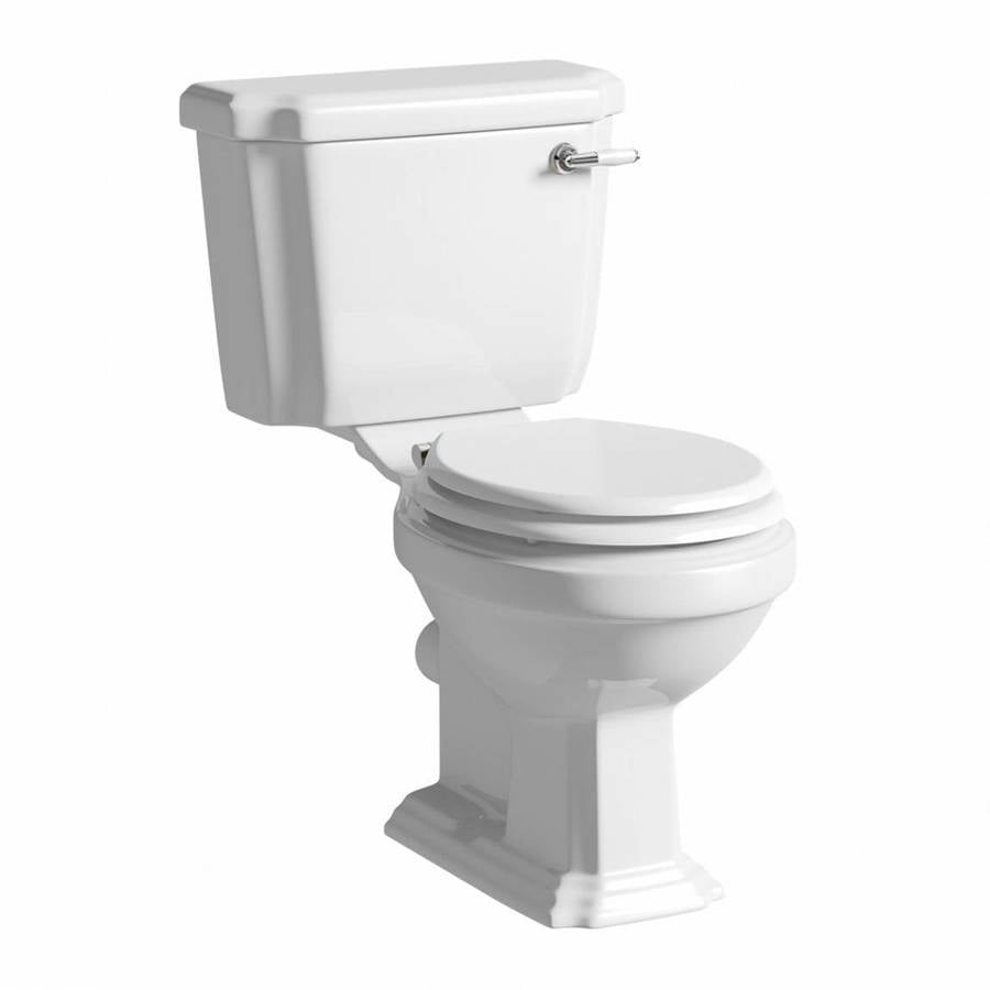 Astley C/C Pan with cistern and Soft Close Seat