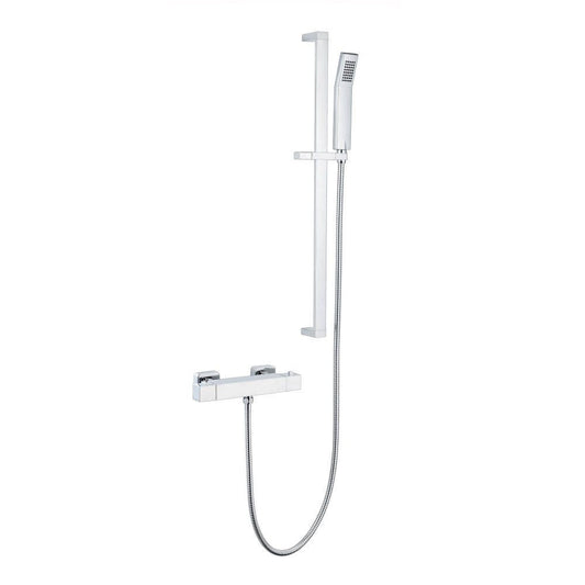 Pure Thermostatic Bar Shower with Adjustable Slide Rail Kit