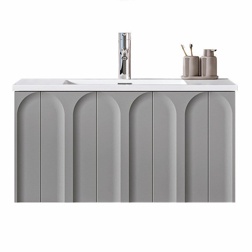 Serena Wall Hung unit with Resin Basin