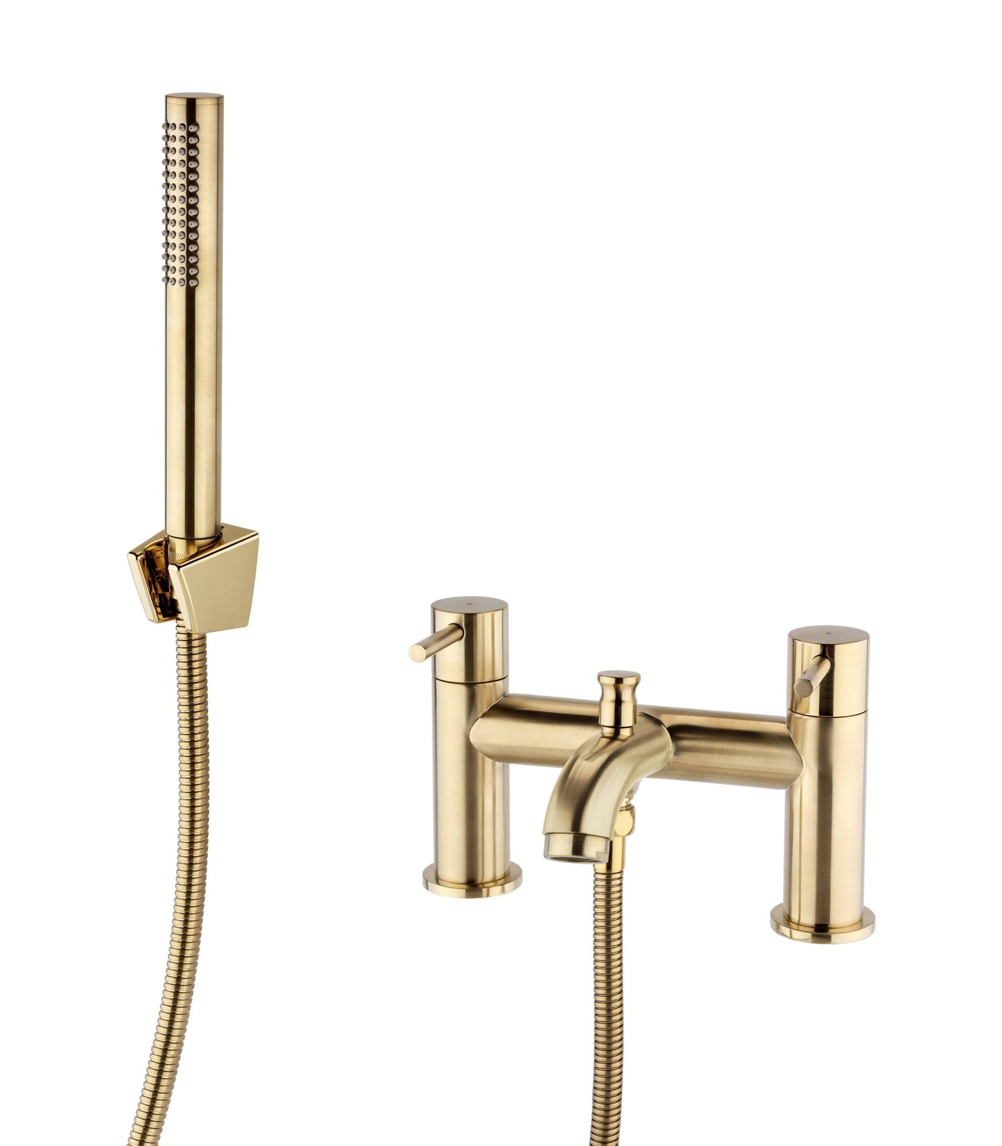 Ottone Bath Shower Mixer Brushed Brass