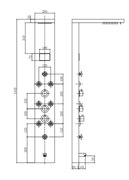 Shower Tower